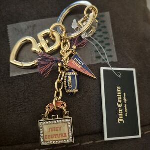 Juicy Couture Varsity Keychain